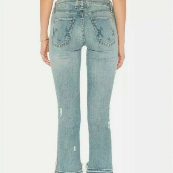 McGuire Ibiza Side Stripe Ribbon Jeans, Size 24 - Picture 2 of 7